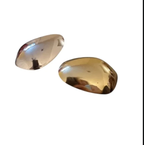 New ZARA Metallic Dual-Tone Hair Accessory Two Tone 2pc Barette - Picture 4 of 6